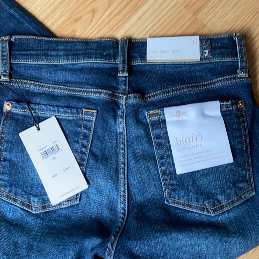 NWT 7 for all mankind size 26 skinny jeans - Picture 3 of 4
